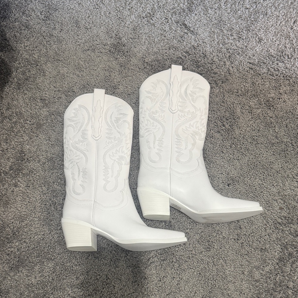 Dagget Jeffrey Campbell Size 7.5 Cowgirl Boots - Picture 2 of 4